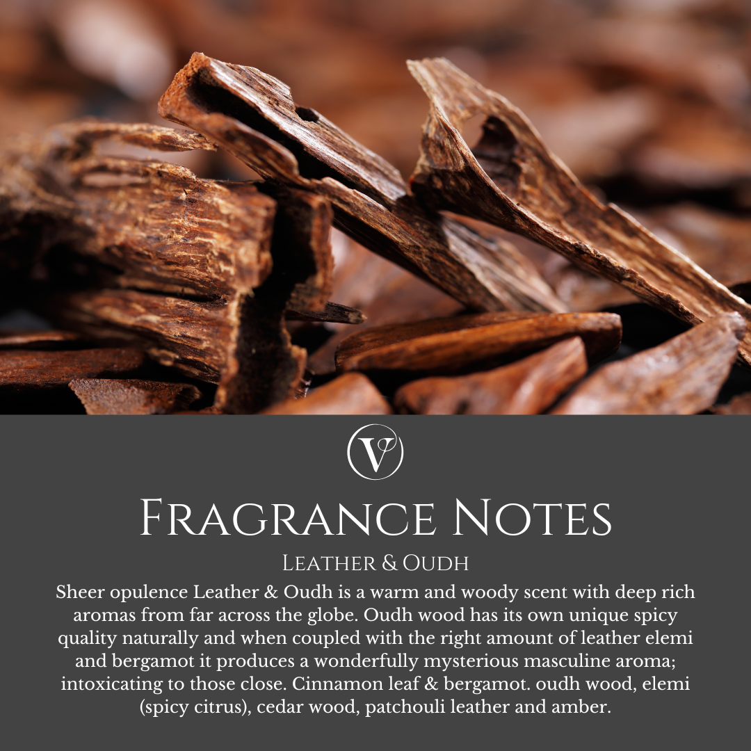 Saddle Up: Leather and Oudh - Car Freshener