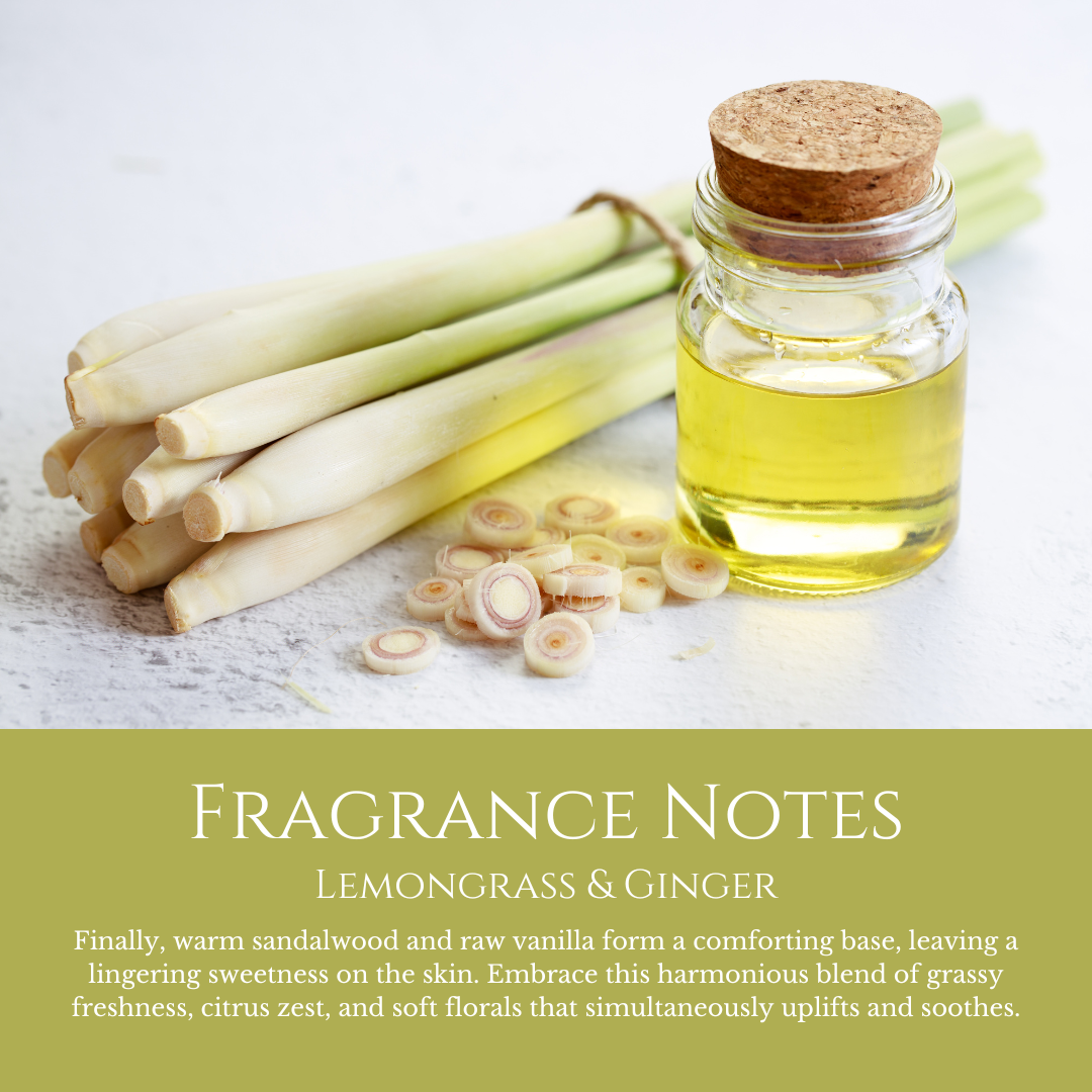 Sanctuary: Lemongrass & Ginger - Car Freshener