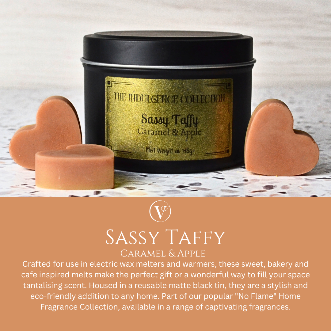 Sassy Taffy: Caramel & Apple - Eco Soy Wax Melt Tin