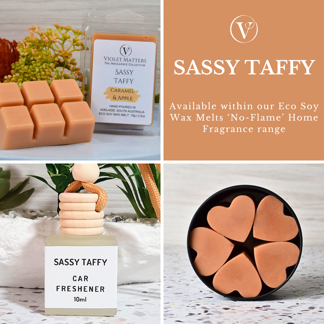 Sassy Taffy: Caramel & Apple - Eco Soy Wax Melt