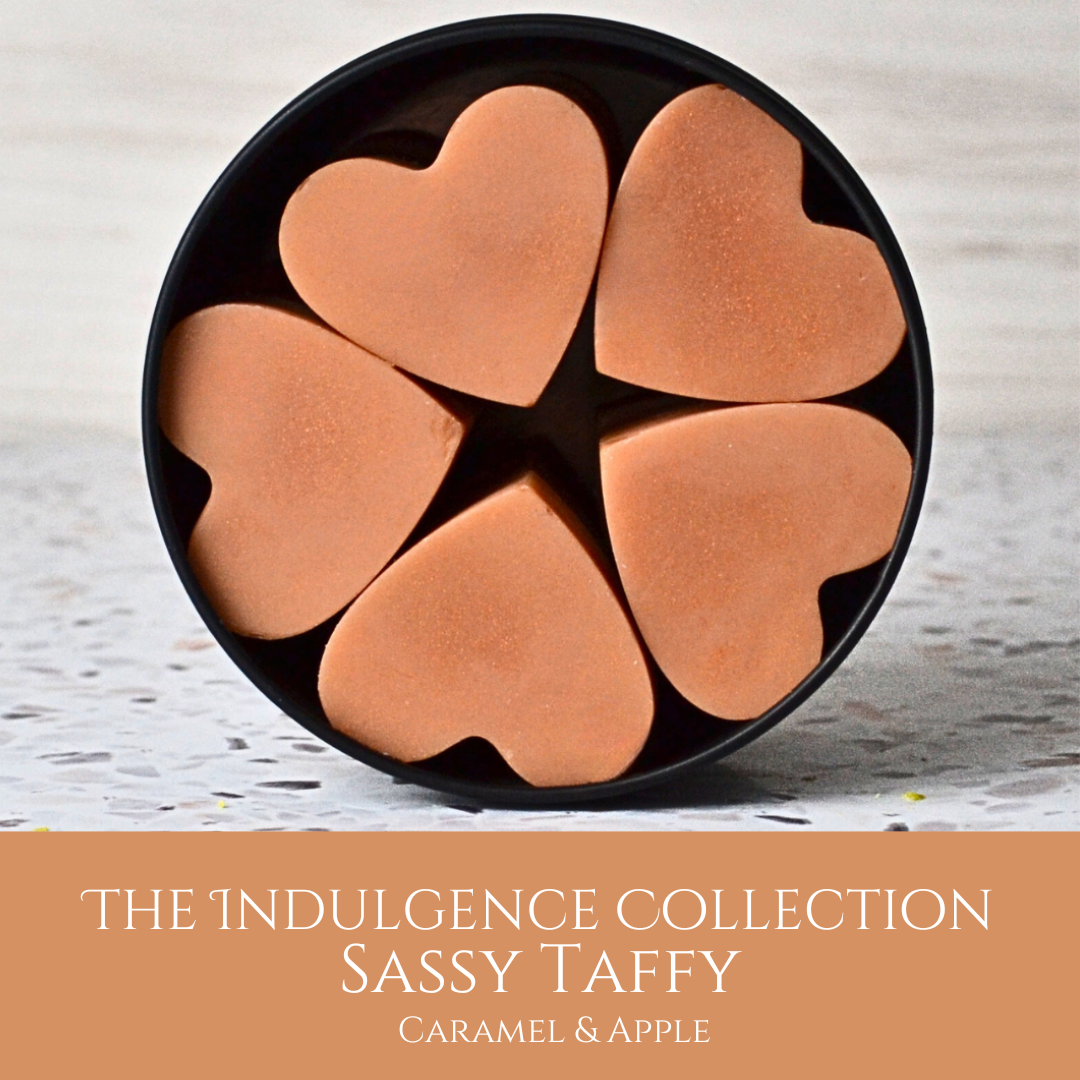 Sassy Taffy: Caramel & Apple - Eco Soy Wax Melt Tin