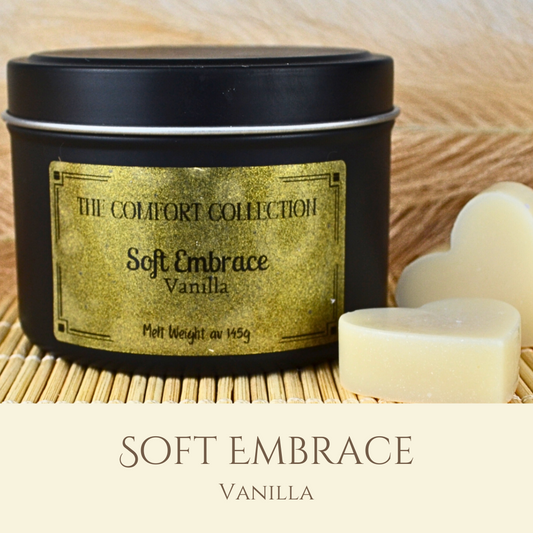 Soft Embrace: Vanilla - Eco Soy Wax Melt Tin
