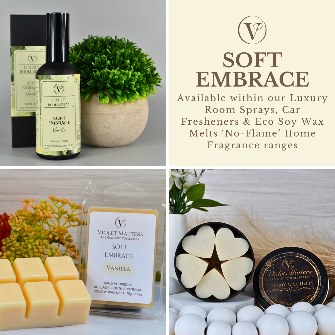 Soft Embrace: Vanilla - Eco Soy Wax Melt Tin