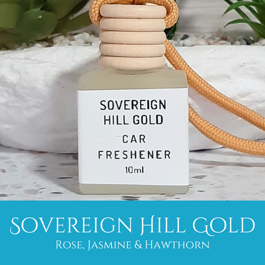 Sovereign Hill Gold: Rose, Jasmine & Hawtorn - Car Freshener