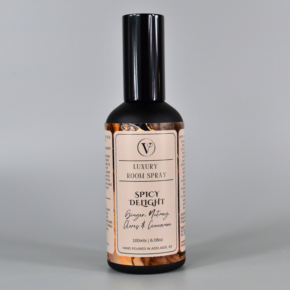 Spicy Delight: Ginger, Nutmeg, Cloves & Cinnamon - 100ml Room Spray