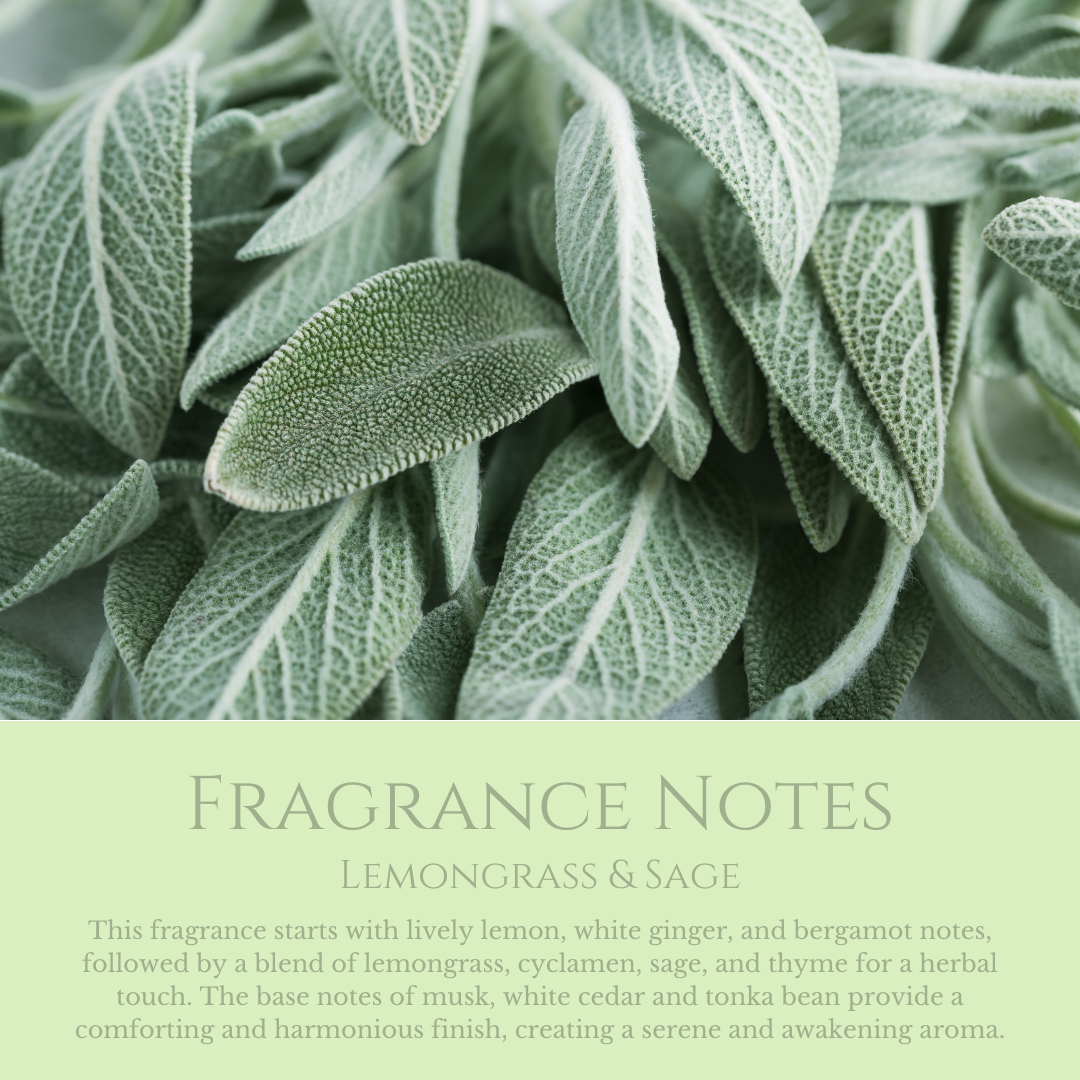 Spring Clean: Lemongrass and Sage - Car Freshener