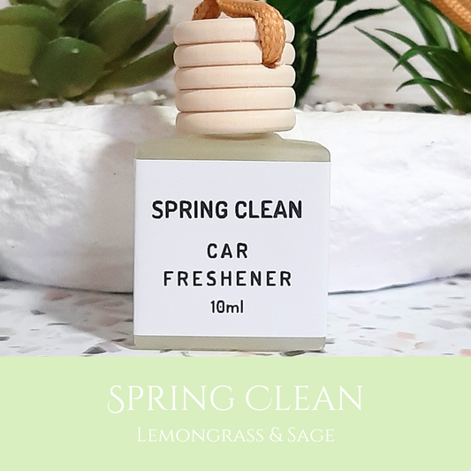 Spring Clean: Lemongrass and Sage - Car Freshener