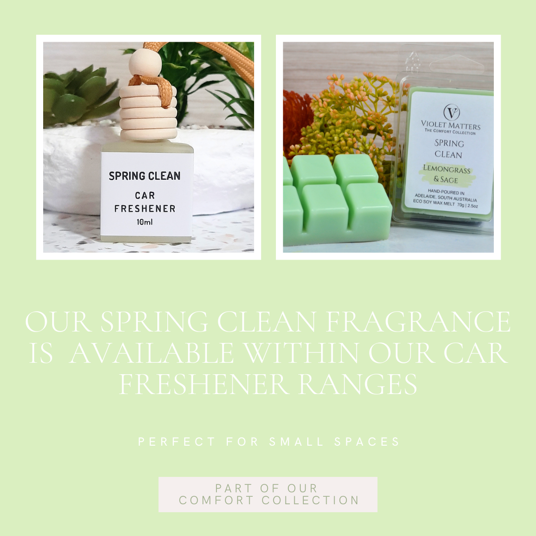 Spring Clean: Lemongrass and Sage - Car Freshener