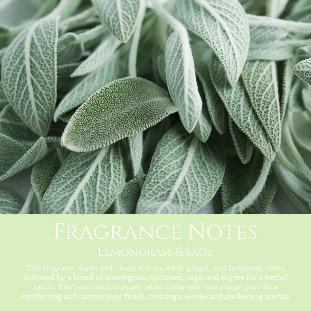 Spring Clean: Lemongrass & Sage - Eco Soy Wax Melt