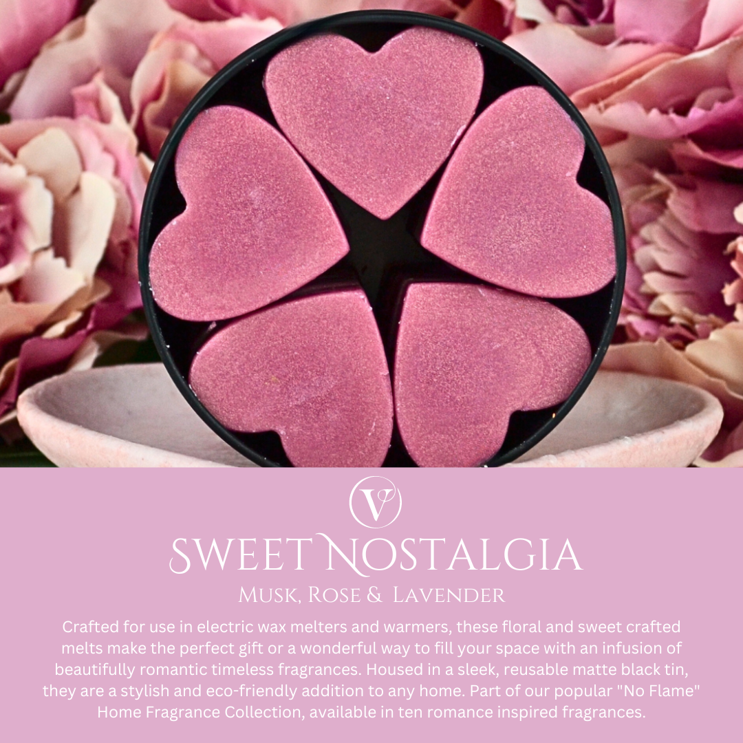 Sweet Nostalgia: Musk, Violets & Lavender - Eco Soy Wax Melt Tin