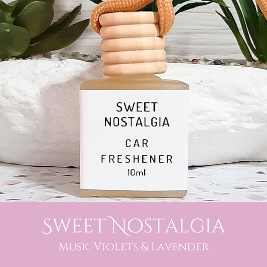 Sweet Nostalgia: Musk, Violets & Lavender - Car Freshener