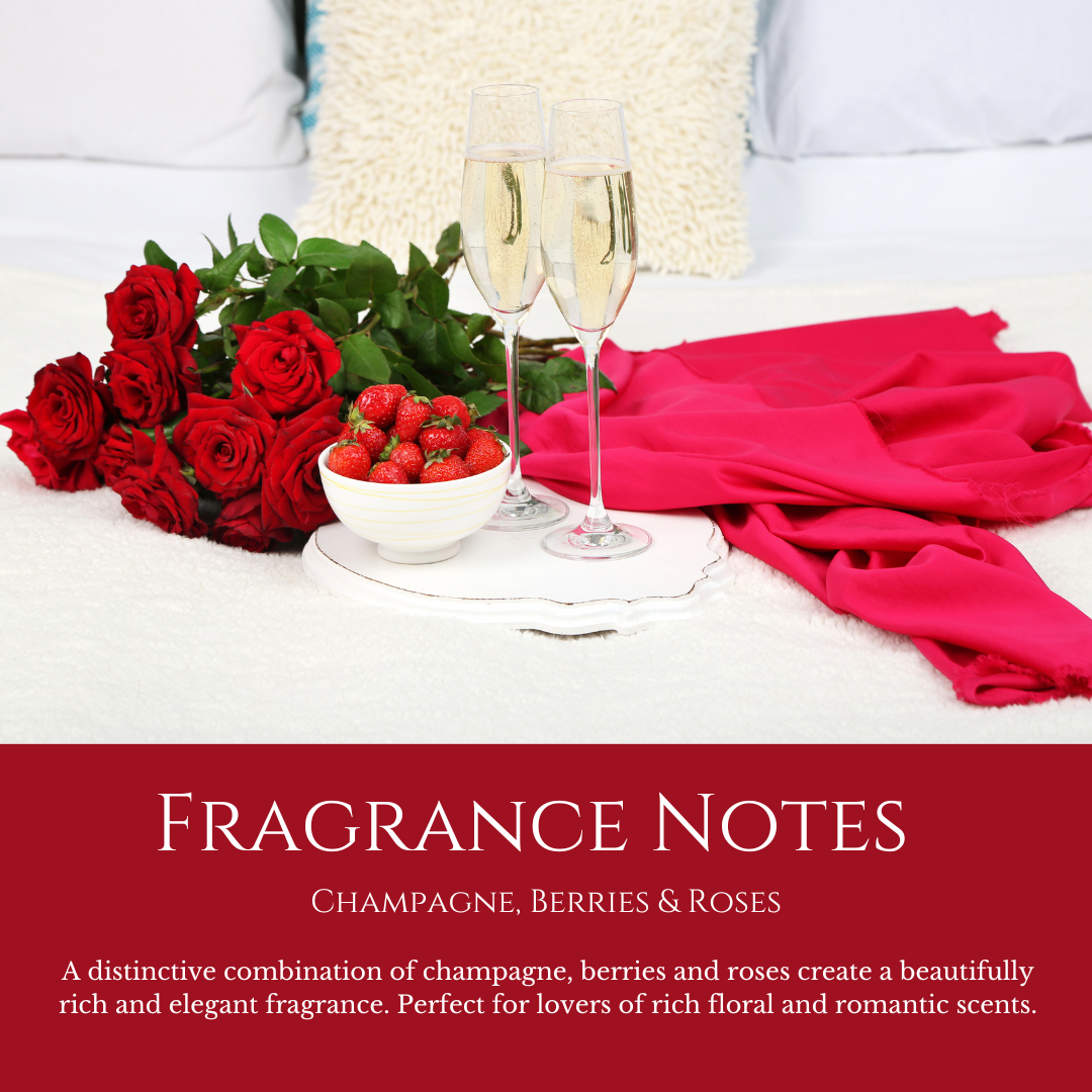 Tangos & Tiaras: Champagne, Strawberries & Roses - Car Freshener