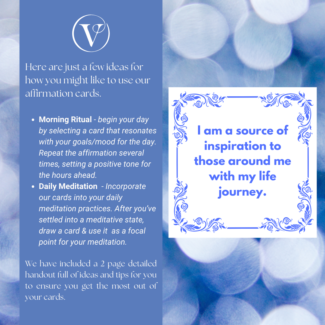 Printable Affirmation Card Set - Digital Download PDF for Seniors - Empowering Seniors & Boost Positivity