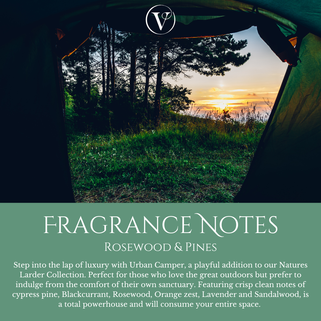 Urban Camper: Rosewood and Pines - 100ml Room Diffuser