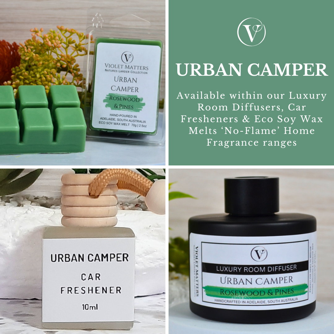 Urban Camper: Rosewood & Pines - 200ml Room Diffuser