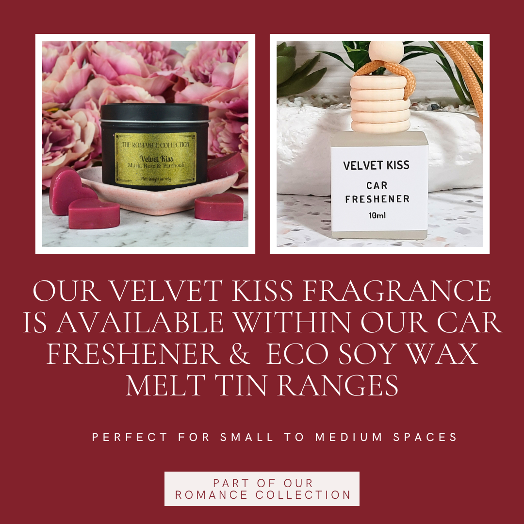 Velvet Kiss: Musk, Rose & Patchouli - Car Freshener