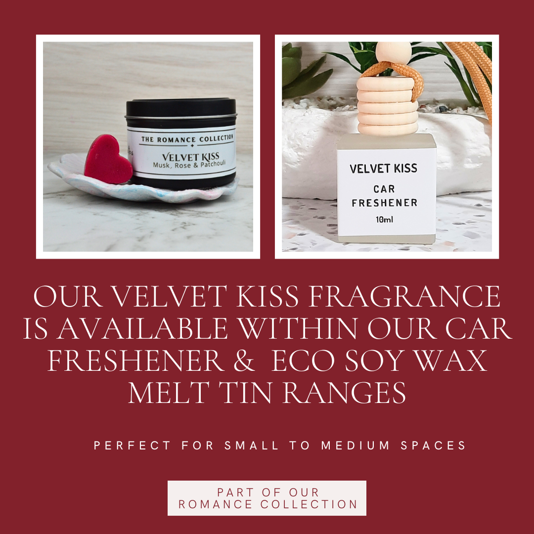 Velvet Kiss: Musk, Rose & Patchouli - Car Freshener