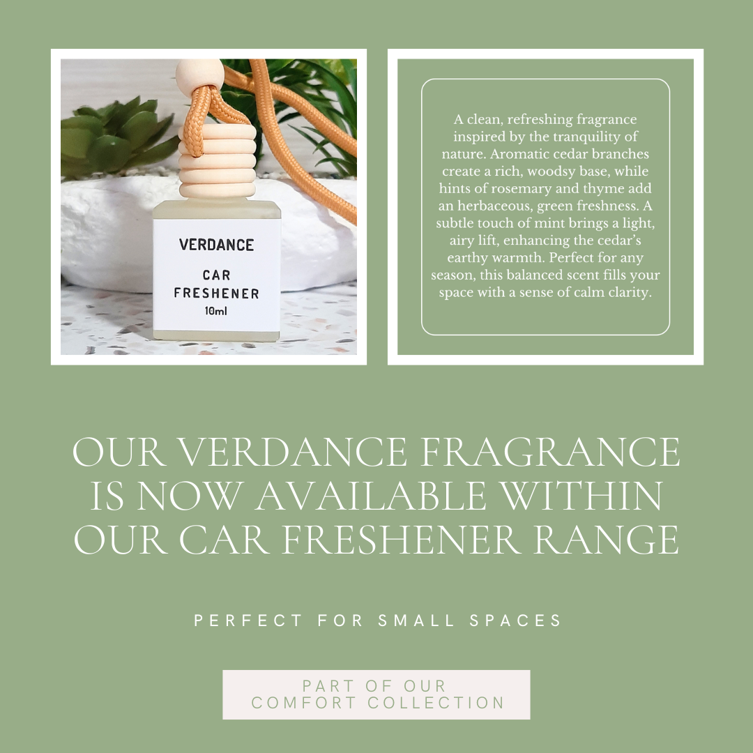 Verdance: Rosemary, Thyme & Cedar - Car Freshener