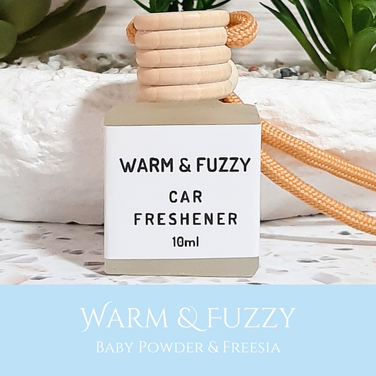 Warm & Fuzzy: Baby Powder & Freesia - Air Freshener