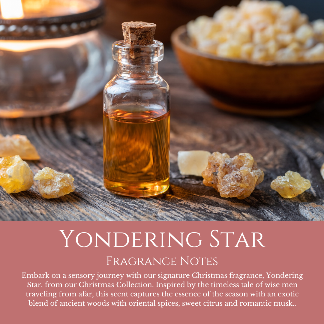 Yondering Star: Frankincense & Myrrh - Eco Soy Christmas Wax Melt