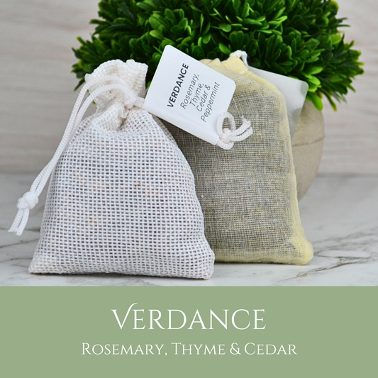 Verdance: Rosemary, Thyme, Cedar & Peppermint - Botanical Car Freshener